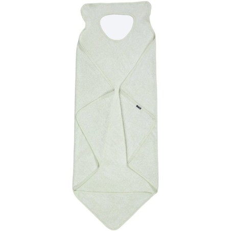 Drap de bain XXL Parent / Bébé - CANDIDE - 100x100 cm - Vert d'eau