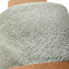 Drap de bain XXL Parent / Bébé - CANDIDE - 100x100 cm - Vert d'eau