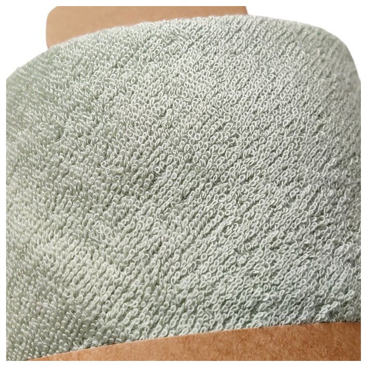 Drap de bain XXL Parent / Bébé - CANDIDE - 100x100 cm - Vert d'eau Drap de bain XXL Parent / Bébé - CANDIDE - 100x100 cm - Vert d'eau