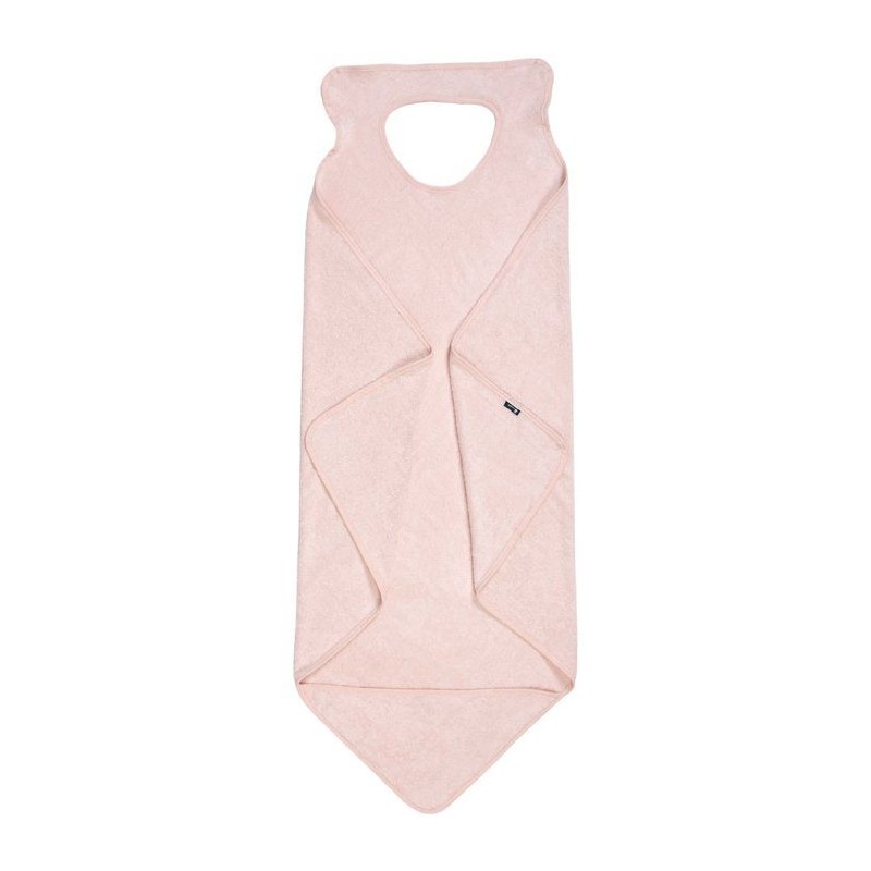 Drap de bain XXL Parent / Bébé - CANDIDE - 100x100 cm - Rose