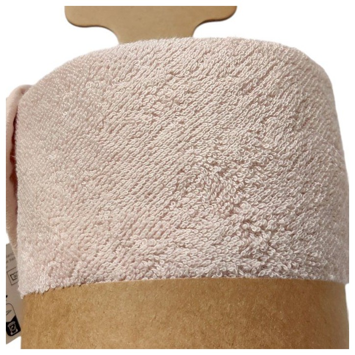 Drap de bain XXL Parent / Bébé - CANDIDE - 100x100 cm - Rose Drap de bain XXL Parent / Bébé - CANDIDE - 100x100 cm - Rose