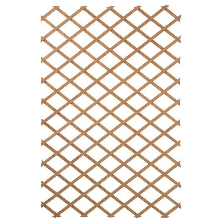 Nature Treillis de jardin 100 x 300 cm Bois Marron 419779 Nature Treillis de jardin 100 x 300 cm Bois Marron 419779