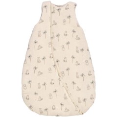 Douillette naissance - CANDIDE - 70 cm - 3/9 mois - Blanc imprimé lan