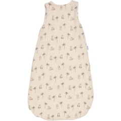 Douillette été - CANDIDE - 90 cm - 9/24 mois - Blanc imprimé lange tigre