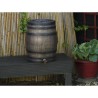 Récupérateur d'eau - NATURE - Barrique - 50 litres - PE rotomoulé -