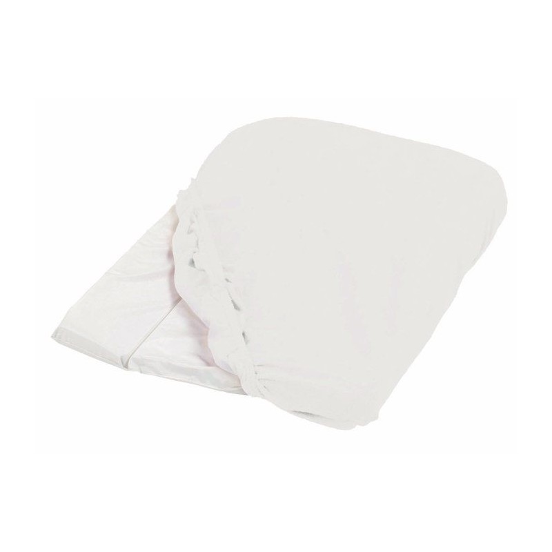 Housse de matelas a langer - CANDIDE - Eponge - 50 x 75 cm - Blanc
