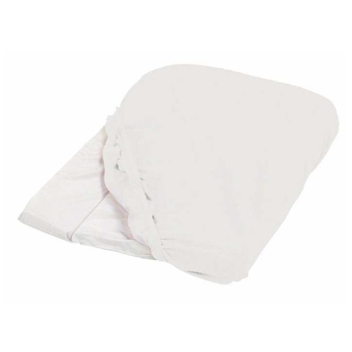 Housse de matelas a langer - CANDIDE - Eponge - 50 x 75 cm - Blanc Housse de matelas a langer - CANDIDE - Eponge - 50 x 75 cm - Blanc