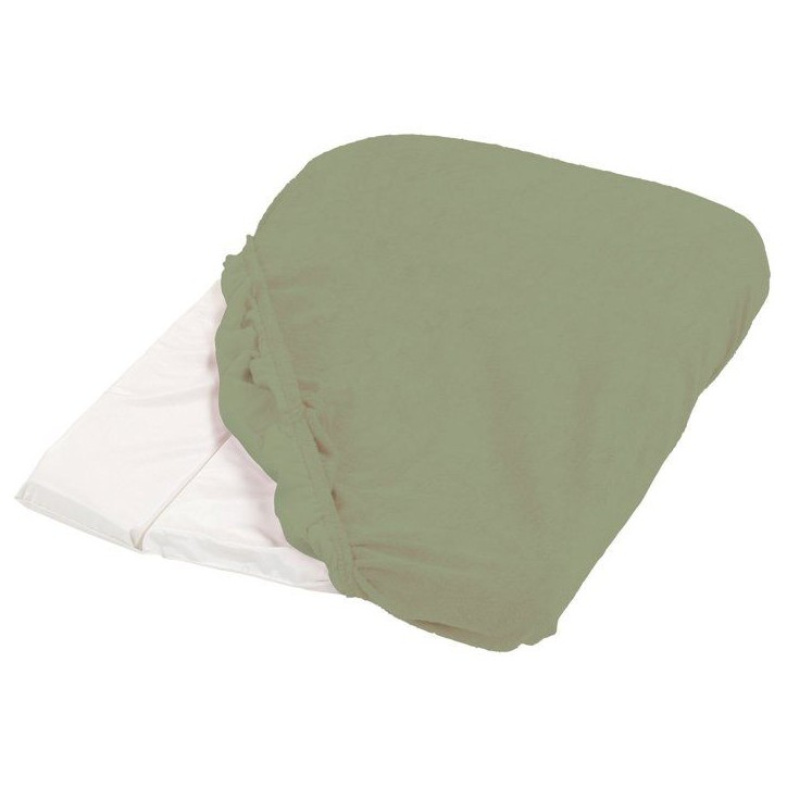 Housse de matelas a langer - CANDIDE - Eponge - 50 x 75 cm - Kaki