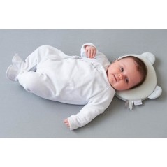Cale-tete - CANDIDE - P'tit Panda- Confort ergonomique - Textile doux - Gris foncé
