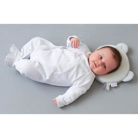 Cale-tete - CANDIDE - P'tit Panda- Confort ergonomique - Textile doux - Gris foncé