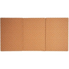 Matelas de voyage - 120 x 60 cm - Ep. 4 cm - Pliant - Camel - CANDIDE