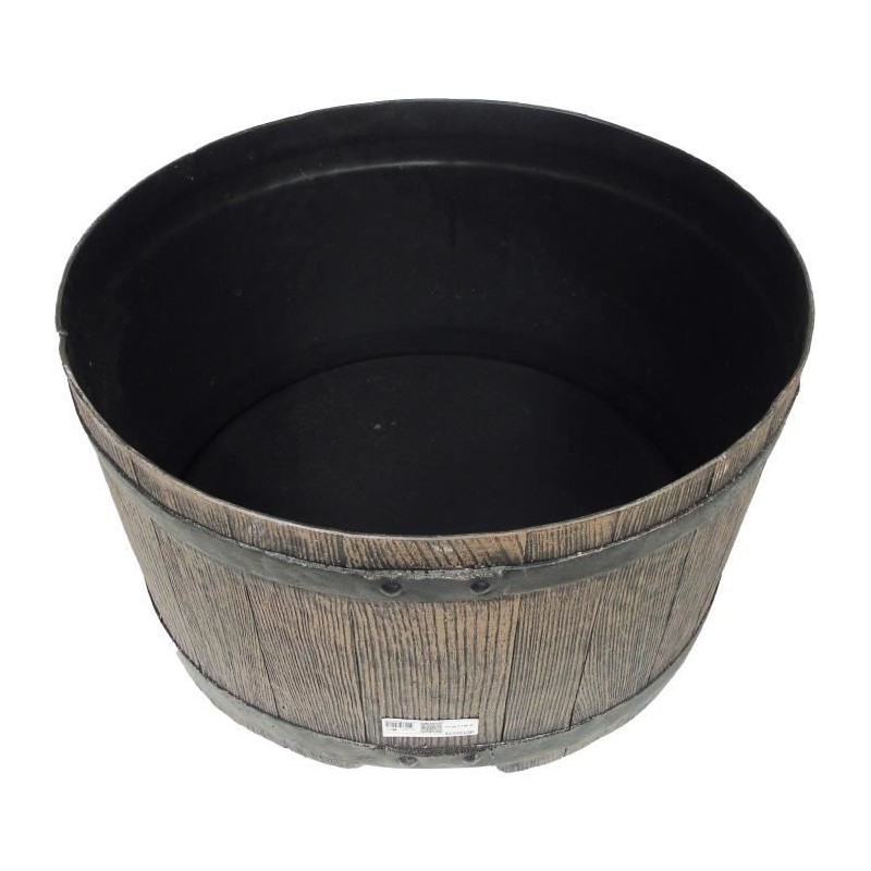 Récupérateur d'eau - NATURE - Baril - 30,5x58 cm - Marron - 120L