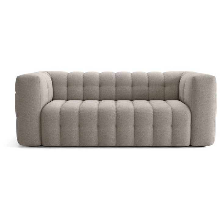 Canapé fixe - 3 places - CHESTER - Tissu Beige - 212 x 105 x 76 cm Canapé fixe - 3 places - CHESTER - Tissu Beige - 212 x 105 x 76 cm