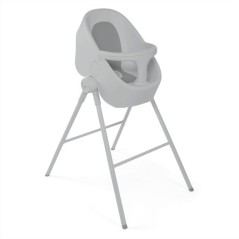 Fauteuil de bain bébé - CHICCO - Bubble Nest - Antiglisse - Cool grey