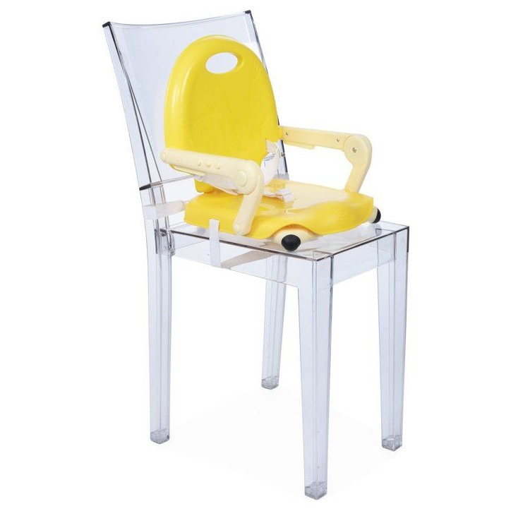 Rehausseur de chaise - CHICCO - Pocket Snack - Compact - Transportable - Saffron