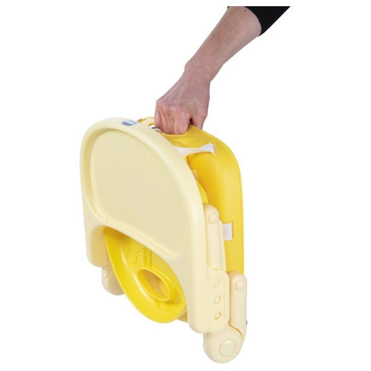Rehausseur de chaise - CHICCO - Pocket Snack - Compact - Transportable - Saffron