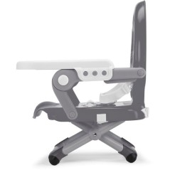 Rehausseur de chaise - CHICCO - Pocket Snack - Compact - Transportable - Dark grey