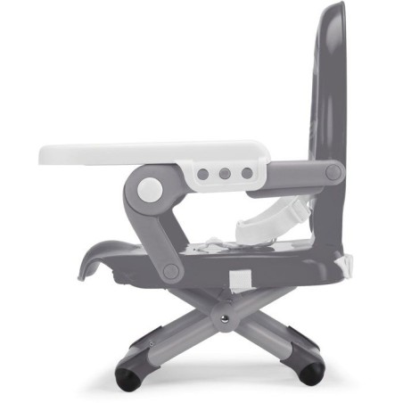 Rehausseur de chaise - CHICCO - Pocket Snack - Compact - Transportable - Dark grey