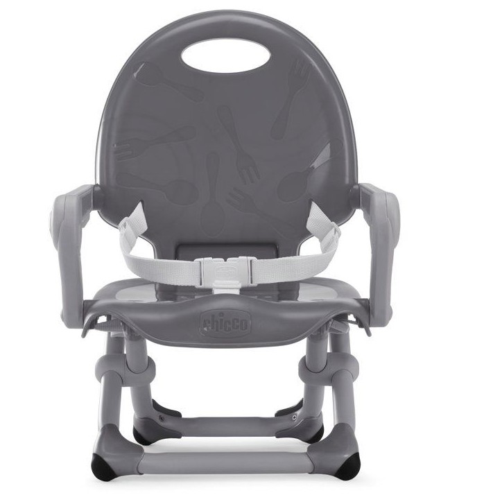 Rehausseur de chaise - CHICCO - Pocket Snack - Compact - Transportable - Dark grey Rehausseur de chaise - CHICCO - Pocket Snack - Compact - Transportable - Dark grey