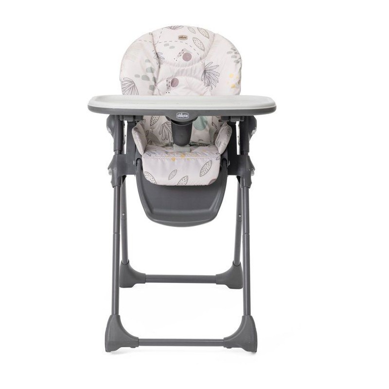Chaise haute bébé - CHICCO - Polly Easy - Réglable - Confort - Wood