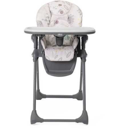 Chaise haute bébé - CHICCO - Polly Easy - Réglable - Confort - Wood