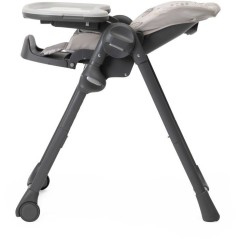Chaise haute bébé - CHICCO - Polly Easy - Réglable - Confort - Wood