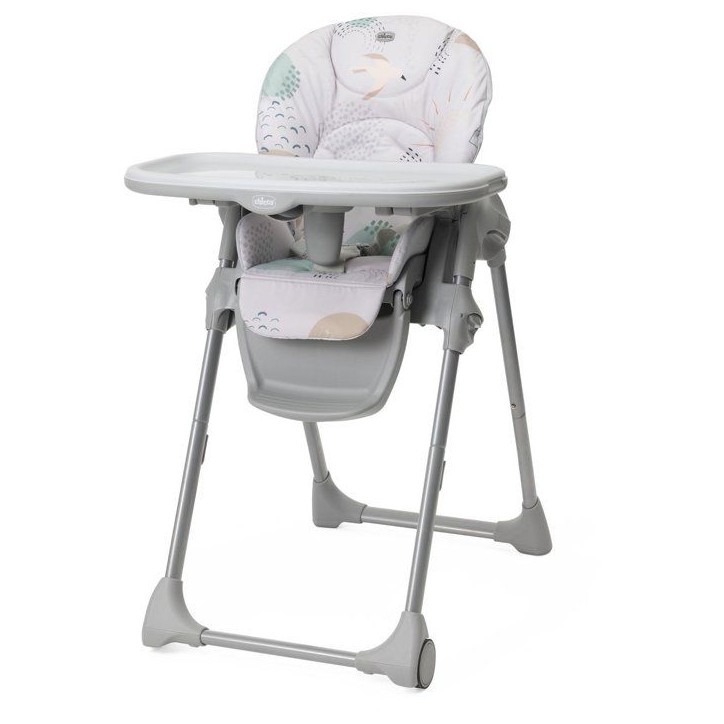 Chaise haute bébé - CHICCO - Polly Easy - Réglable - Confort - Landscape Chaise haute bébé - CHICCO - Polly Easy - Réglable - Confort - Landscape