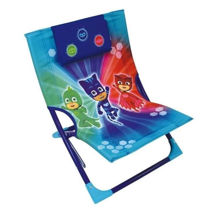 Fun House Pyjamasques chaise de plage pour enfant Fun House Pyjamasques chaise de plage pour enfant