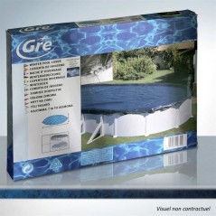 GRE - Bâche d'hivernage pour piscine tubulaire hors-sol ronde GRE -