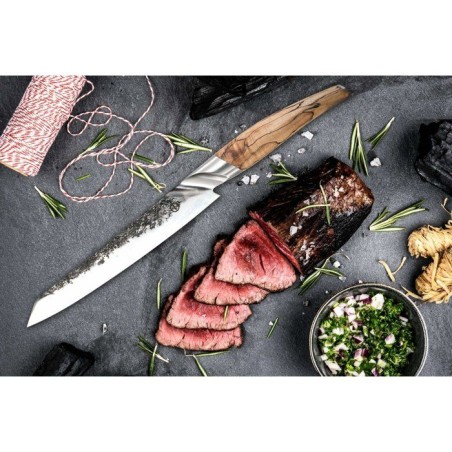 Couteau a viande - FORGED - KATAI - Acier VG10 - Manche en bois de rac
