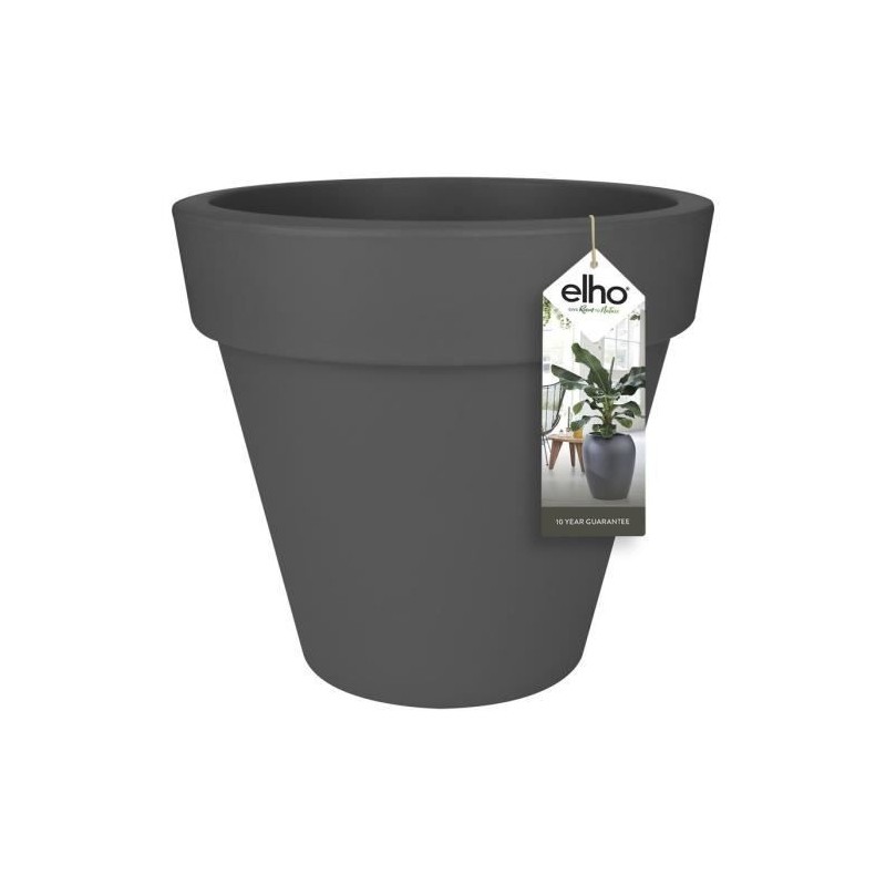 ELHO Pot de fleurs Rond Pure - Ø39 x 35,7 cm - Anthracite ELHO Pot de fleurs Rond Pure - Ø39 x 35,7 cm - Anthracite