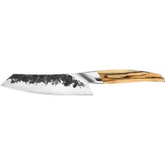 Couteau Santoku - FORGED - KATAI - Acier VG10 - Manche en bois de raci