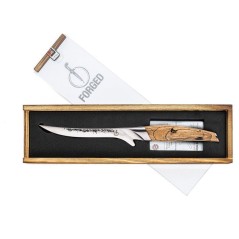 Couteau a désosser- FORGED - KATAI - Acier VG10 - Manche en bois de racine - L 15 cm