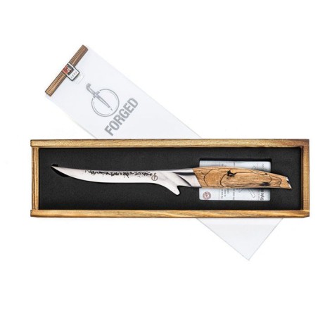 Couteau a désosser- FORGED - KATAI - Acier VG10 - Manche en bois de racine - L 15 cm