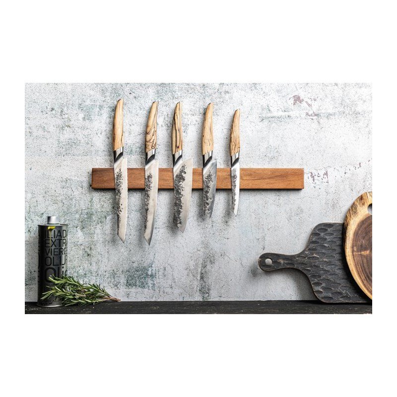 Couteau ménager - FORGED - KATAI - Acier VG10 - Manche en bois de rac