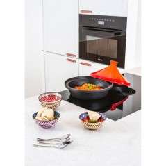 Tajine en fonte - COSY & TRENDY - Tous feux dont induction - Ø 30 cm