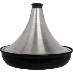 Tajine en aluminium - COSY & TRENDY - Tous feux dont induction - Ø 28