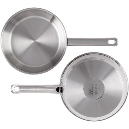 Poele - COSY & TRENDY - DAILY - Acier inoxydable - Ø20 cm - Tous feux dont induction