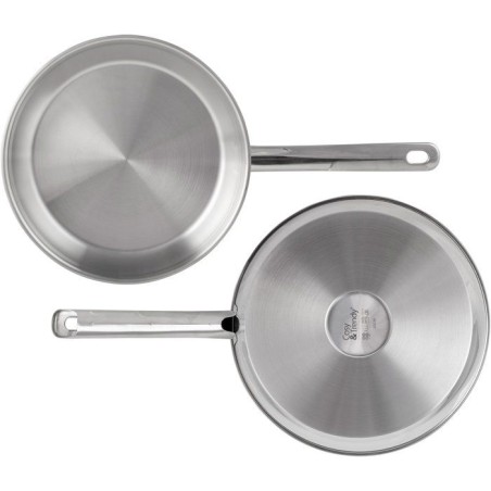 Poele - COSY & TRENDY - DAILY - Acier inoxydable - Ø24 cm - Tous feux dont induction