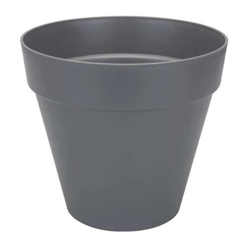 ELHO Pot de fleurs rond Loft Urban - Ø 28.5 x H 26 cm - Gris anthraci ELHO Pot de fleurs rond Loft Urban - Ø 28.5 x H 26 cm - Gris anthraci