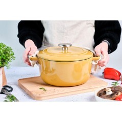 Cocotte avec couvercle - COSY & TRENDY - FONTESTIC - Fonte émaillée-
