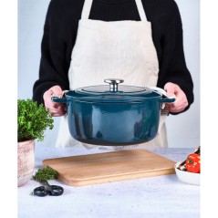 Cocotte avec couvercle - COSY & TRENDY - FONTESTIC - Fonte émaillée-
