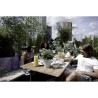 ELHO Pot de fleurs rond Loft Urban - Ø 28.5 x H 26 cm - Gris anthraci