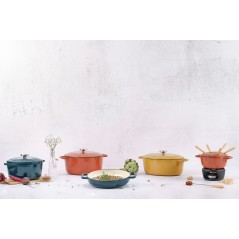 Cocotte avec couvercle - COSY & TRENDY - FONTESTIC - Fonte émaillée-