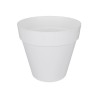 ELHO Pot de fleurs rond avec roues Loft Urban - Ø 38.5 x 35,3 cm - Bl