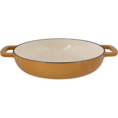 Poele a grill - COSY & TRENDY - FONTESTIC - Fonte émaillée - Ø28 cm