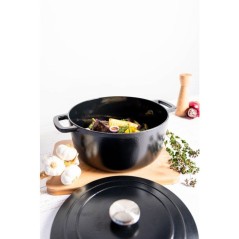 Cocotte avec couvercle - COSY & TRENDY - FONTESTIC - Fonte émaillée-