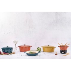 Cocotte avec couvercle - COSY & TRENDY - FONTESTIC - Fonte émaillée-