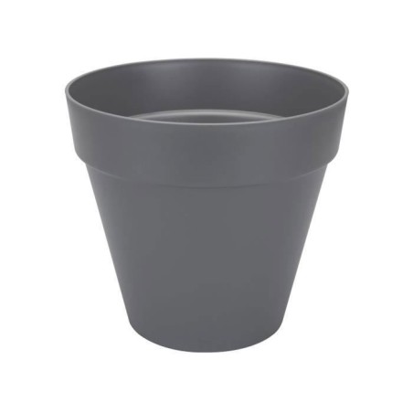 ELHO Pot de fleurs Rond Loft Urban - Ø 38,5 x H 35,3cm - Gris anthrac