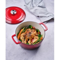 Cocotte avec couvercle - COSY & TRENDY - FONTESTIC - Fonte émaillée-